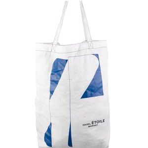 Isabel Marant - canvas logo tote